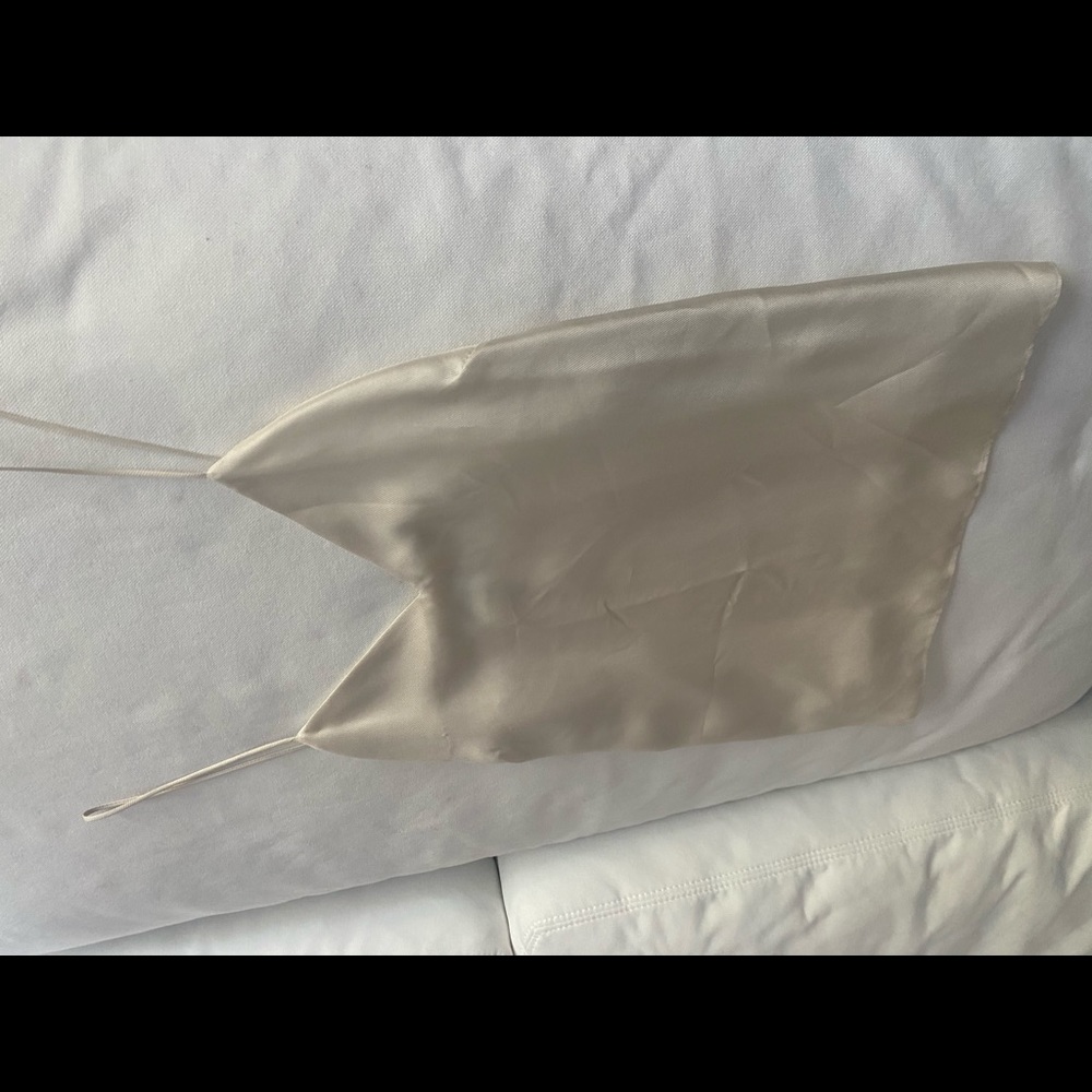 Rag and bone silk tank top cream